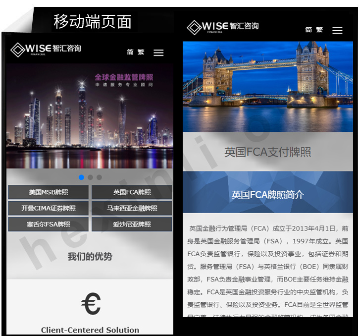 智汇咨询网站制作展示图片2